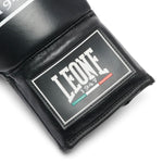 Bokshandschoenen Leone Shock Pro met veters GN057L Zwart 