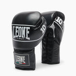 Bokshandschoenen Leone Shock Pro met veters GN057L Zwart 