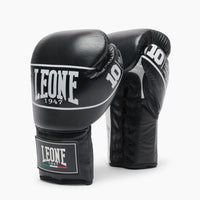 Bokshandschoenen Leone Shock Pro met veters GN057L Zwart 