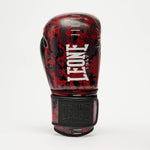 Gants de boxe Leone Urban Fighter GN335 camouflage rouge-noir 