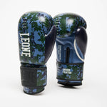 Bokshandschoenen Leone Urban Fighter GN335 Blauw-groen camo 