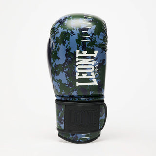 Bokshandschoenen Leone Urban Fighter GN335 Blauw-groen camo 