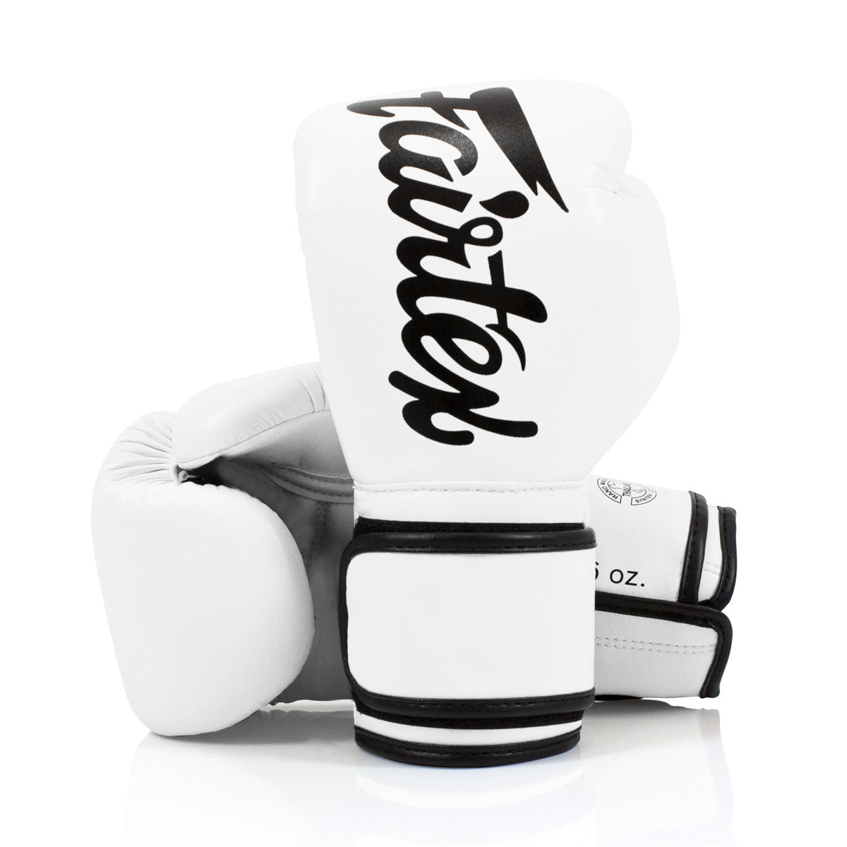 Gants de Muay Thai Fairtex BGV14 Blanc 