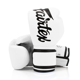 Gants de Muay Thai Fairtex BGV14 Blanc 