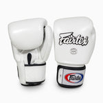 Gants de Muay Thai Fairtex BGV1 Blanc 