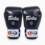 Gants de Muay Thai Fairtex BGV1 Bleu 