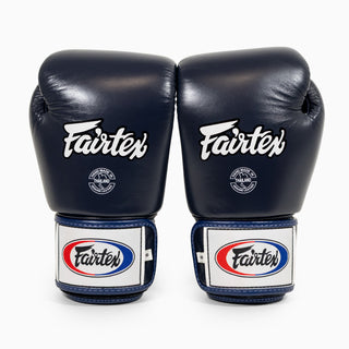 Gants de Muay Thai Fairtex BGV1 Bleu 