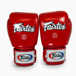 Gants de Muay Thai Fairtex BGV1 Rouge 