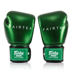 Gants de Muay Thai Fairtex Métallique BGV22 Vert 