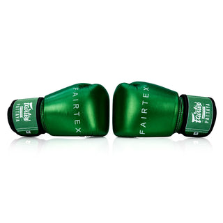 Gants de Muay Thai Fairtex Métallique BGV22 Vert 