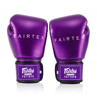 Thaibokshandschoenen Fairtex Metallic BGV22 Violet 