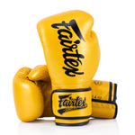 Gants de Muay Thai Fairtex Super Sparring BGV18 Or 