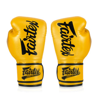 Gants de Muay Thai Fairtex Super Sparring BGV18 Or 
