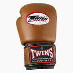 Thaibokshandschoenen Twins Special BGVL3 Retro Bruin