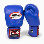Gants de Muay Thai Twins Special BGVL3 Bleu royal