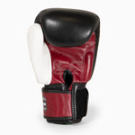 Gants de Muay Thai Twins Special BGVL4 Rouge-noir-blanc