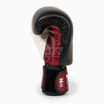 Gants de Muay Thai Twins Special BGVL4 Rouge-noir-blanc