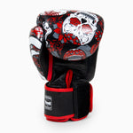 Gants de Muay Thai Twins Special FBGVL 3 Skull Rouge 