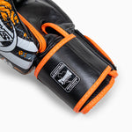 Thaibokshandschoenen Twins Special FBGVL 4 Skull Oranje 