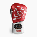 Gants de boxe Rival Sparring Professionnel RS100 avec lacets 