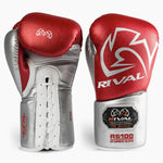 Gants de boxe Rival Sparring Professionnel RS100 avec lacets 