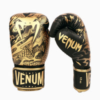 Gants de boxe Venum Vol du Dragon Noir-bronze 