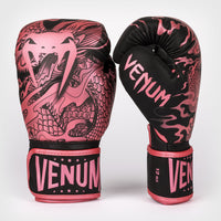 Gants de boxe Venum Dragon's Flight Noir-rose 