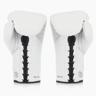 Gants de boxe Fairtex Glory BGLG1 Blanc avec lacets