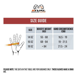 Gants de boxe Rival Ultra Sparring RS1 2.0