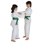 Judopak kind Itaki Junior Wit 