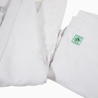 Judogi blanc Adidas J730 Champion III IJF sans bandes 