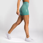 Leggings corti donna Venum Essential Verde acqua-Combat Arena
