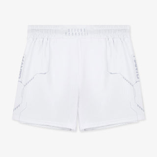 Shorts de MMA Manto Shield Blanc-Combat Arena