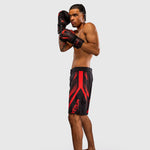 Pantaloncini MMA Venum Amazonia Reborn Nero-rosso-Combat Arena