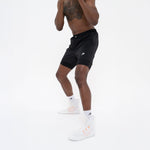Pantaloncini allenamento Boxraw 2 in 1 Valdes Nero-Combat Arena