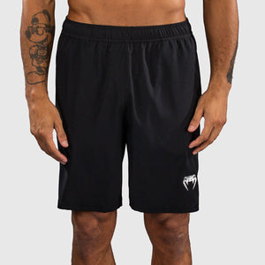 Korte broek training Venum Classic Zwart-zilver-Combat Arena