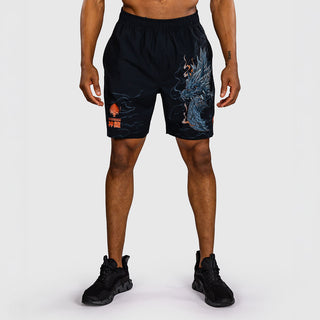 Shorts d'entraînement Venum Thunder Dragon Noir-Combat Arena
