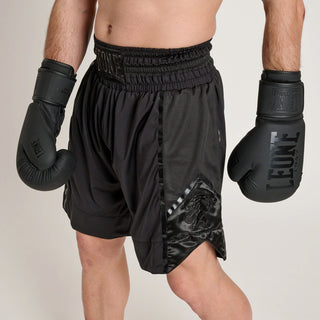 Pantaloncini boxe Leone Black Lion AB244-Combat Arena