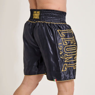 Pantaloncini boxe Leone DNA Premium AB233 Blu-Combat Arena