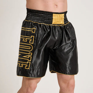 Pantaloncini boxe Leone DNA Premium AB233 Nero-Combat Arena