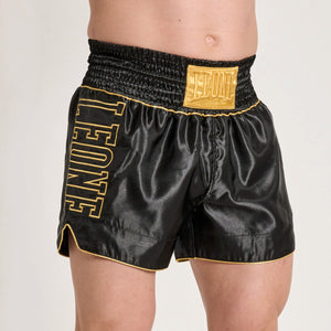 Pantaloncini kick-thai Leone DNA Premium AB969 Nero-Combat Arena
