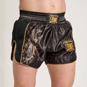 Korte broek kick-thai Leone x Dolly Noire AB02DN-Combat Arena