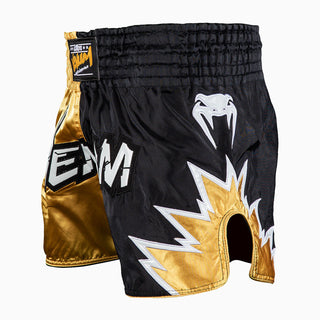Shorts kick-thaï Venum Inferno 2.0 Noir-or-Combat Arena