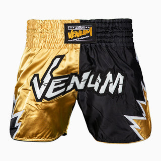 Shorts kick-thaï Venum Inferno 2.0 Noir-or-Combat Arena