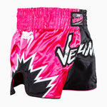 Shorts kick-thaï Venum Inferno 2.0 Rose-noir-Combat Arena