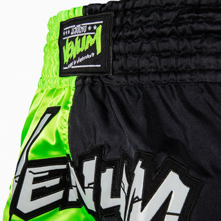 Shorts kick-thaï Venum Inferno 2.0 Vert-noir-Combat Arena