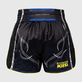 Shorts kick-thaï Venum Tekken 8 King Noir-jaune-Combat Arena