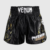 Pantaloncini kick-thai Venum VTC Flames Nero-oro-Combat Arena