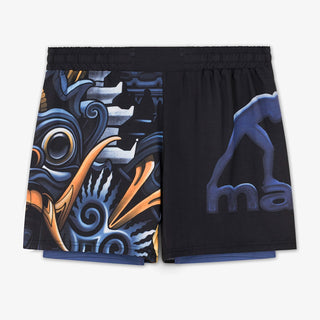 Shorts de MMA Manto Barong Noir 