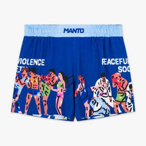 MMA broekje Manto Gym 3.0 Blauw 